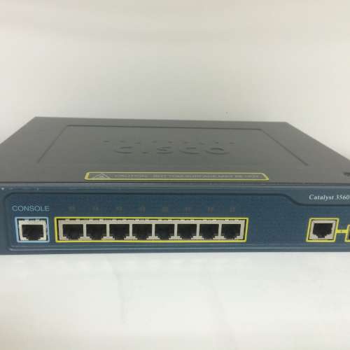 Cisco 3560-8PC-S poe Switch