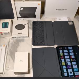 7件全套$5500 -小米平板 xiaomi pad 7 pro 柔光版 原