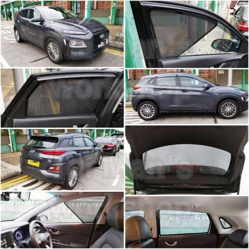 現代 KONA 全車磁石濾光窗網太陽擋