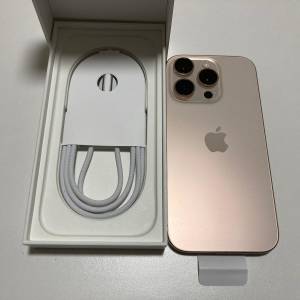 港行電池97%外觀全新 iPhone 16 pro 256gb Desert HK version 蘋果保養到2025/11/3...