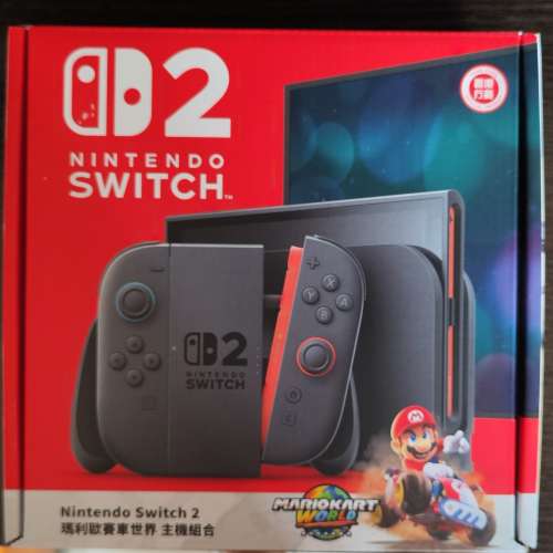 Nintendo Switch 2 連賽車game 全新行貨