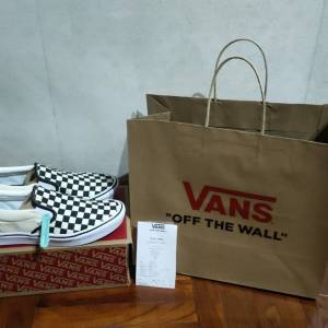 Vans comfycush slip-on棋盤格帆布