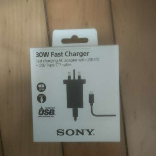 （特價）30W 原裝SONY 快速充電器 XQZ-UC1