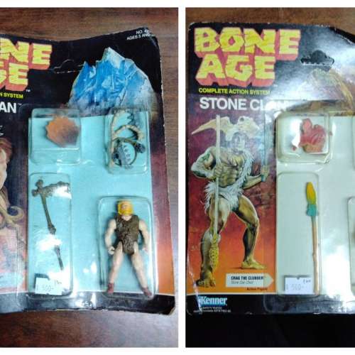 全新 Kenner Bone Age Complete Action System lce Clan / Stone Clan