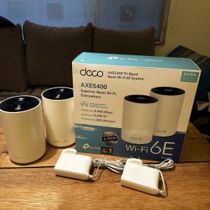 tp-link Deco XE75 - AXE5400 Tri-Band Mesh Wi-Fi 6E System (2-pack)