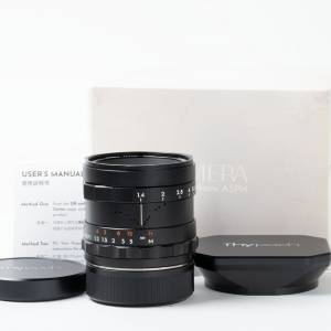 || Thypoch Simera 35mm F1.4 - Black / Leica M Mount with full packing ||
