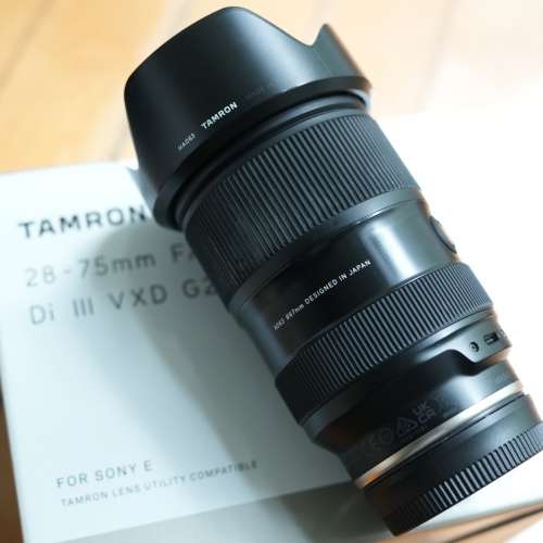 Tamron 28-75mm F/2.8 Di III VXD G2 for Sony E Mount (A063)