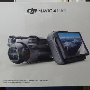 私人出售全新未開封有購買正本單據dji大疆mavic4pro創作者套裝512GB版連兩個4G增強...