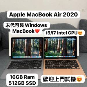 (未代🔥Windows / IOS 兩邊走Macbook❤️‍🔥）Apple Macbook air/13寸Retina i5,i...