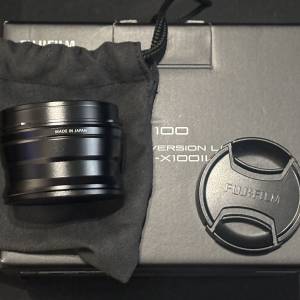 富士 Fujifilm X100 WCL-X10011二代 Black 黑色28mm Wide Conversion Lens 廣角鏡 ...
