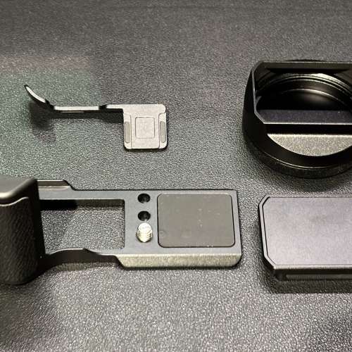 洋蔥工廠YC Onion 富士 Fujifilm X100VI /X100vi手把方型遮光罩 指柄黑色 不散賣