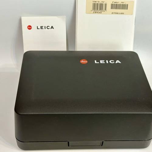 Lecia M6 TTL 10433 Empty Box, Strap Box, Csse and Manual