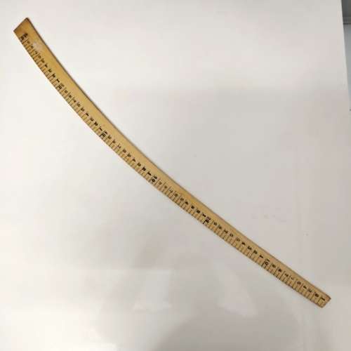 服裝打版製圖裁剪木製彎尺英吋公分 香港大學站