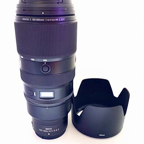 Nikon Z 100-400mm f4.5-5.6 VR S 99%new 行貨