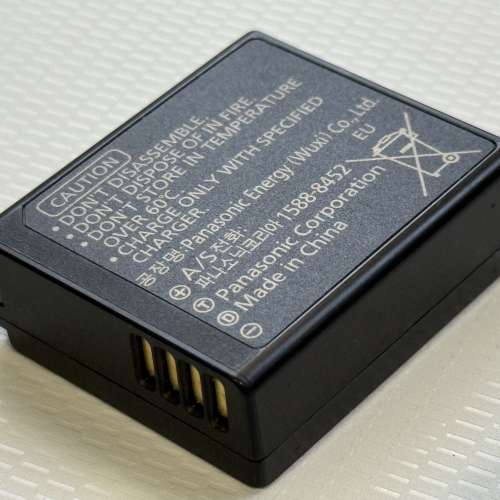 Panasonic 樂聲 Lumix 原廠相機鋰離子電池 (7.2V, 1025mAh) DMW-BLG10E