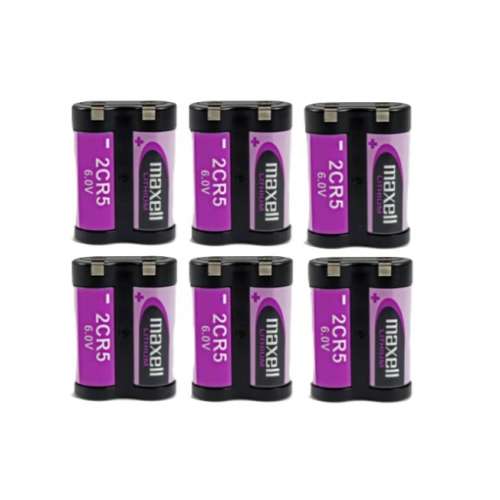 Maxell 2CR5 / DL45 / KL2CR5 / 5032LC Lithium Battery 鋰電池 (Made in USA)