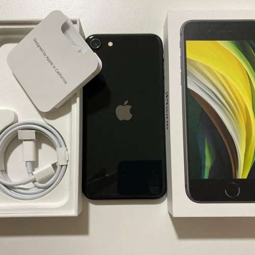 全新 iPhone se2 se 2 2020 64gb 90日店保 black 全原裝 not 3 se3 WhatApp 6497 6645