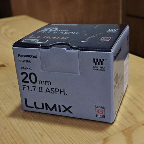 Panasonic 20mm f1.7 第二代