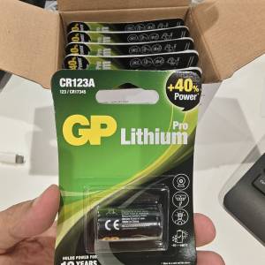 GP CR123A 一盒十粒電磁