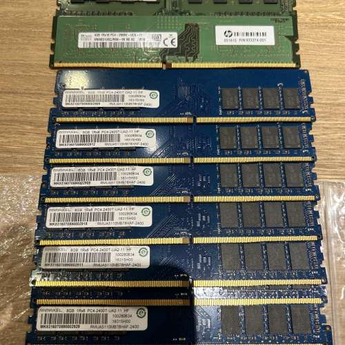 10條RAM DDR4 8G x 8