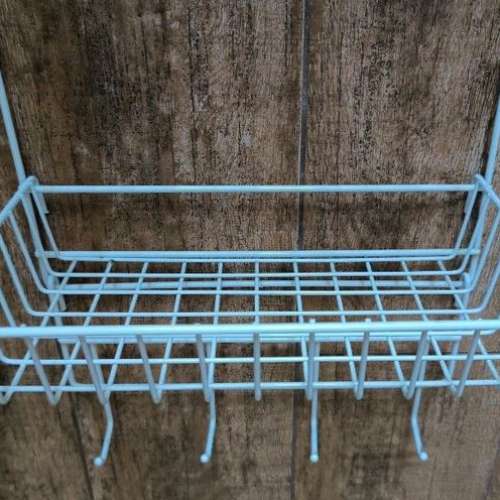 80%NEW 白色 層架 置物架 收納架 毛巾架