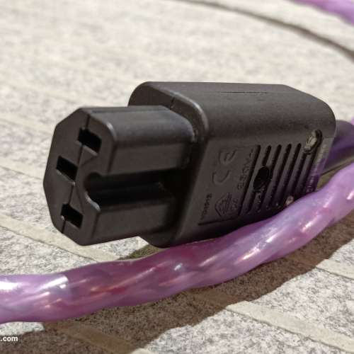 鍍銀單支美式電源線 1.5m