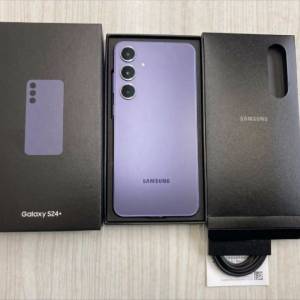 99.99%新 SAMSUNG Galaxy S24+ (12+256) 深紫藍色 香港行貨