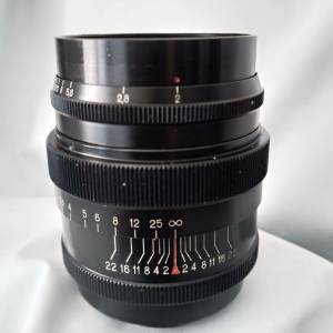 蘇/俄  黑色 85mm f2 Jupiter-9/ Юпитер-9  L39-mount 新淨！