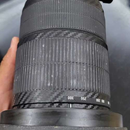 Sigma 120mm-300mm 2.8 一代超聲波摩打，跟兩支爭距鏡 1.4×及2×各一 nikon F接口