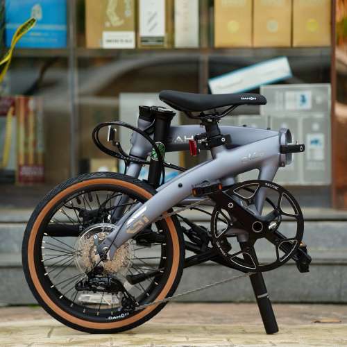 2025 DAHON MU P9 9速 16吋 349 平焊鋁合金折叠車 送水架前後蛙燈叮叮