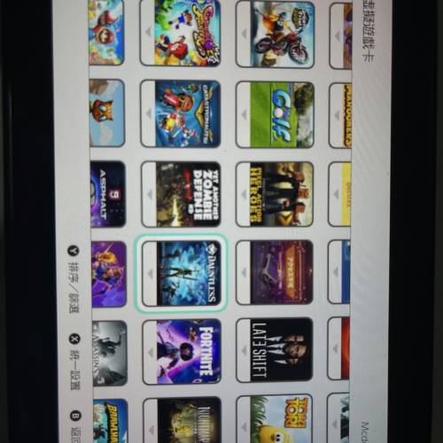 Nintendo Switch 主機（9張實體卡/超過70張虛擬卡遊戲）