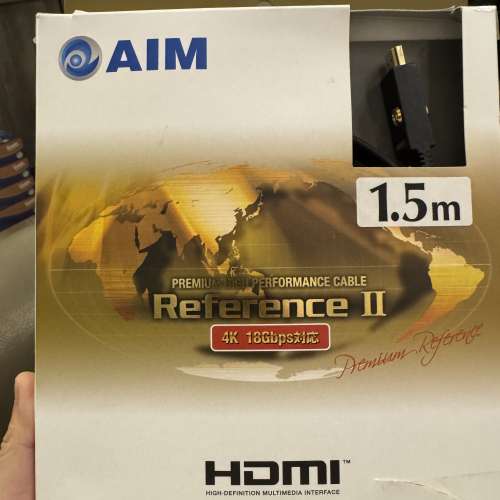 AIM Reference II HDMI (1.5m) 純銀 FLR015MK2