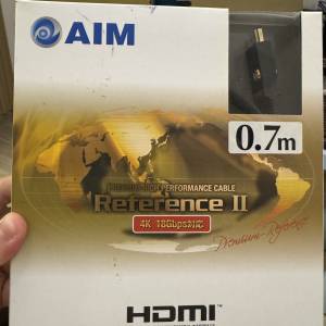 AIM Reference II HDMI (0.7m) 純銀 FLR2-007