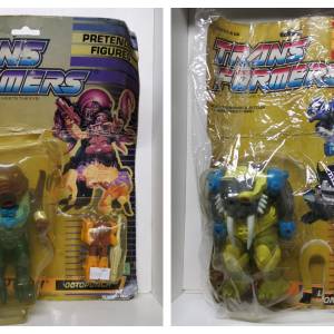 TRANSFORMERS 變形金剛 PRETENDER FIGURES OCTOPUNCH / LONGTOOTH