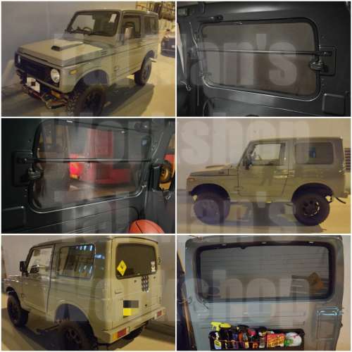 Jimny JA11 JA22 全車磁石濾光窗網太陽擋