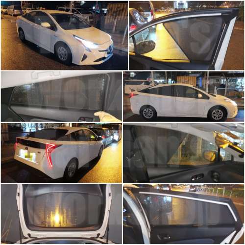 Prius XW30 XW50 全車磁石濾光窗網太陽擋