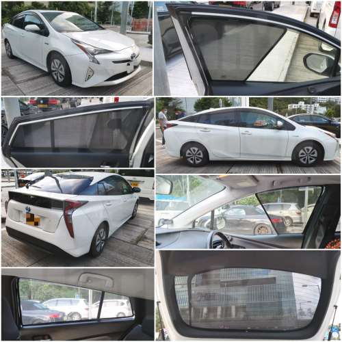 Prius XW30 XW50 全車磁石濾光窗網太陽擋