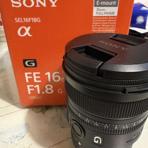 Sony FE 16mm F1.8 G 行貨