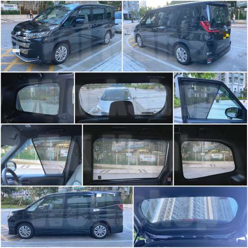 NOAH VOXY 90 全車磁石濾光窗網太陽擋