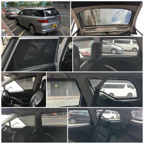 Honda AIRWAVE 全車磁石濾光窗網太陽擋