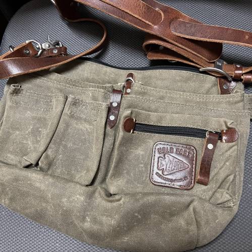 (正版）Holdfaster 相機袋，淺綠色 （not peak design, manfrotto)