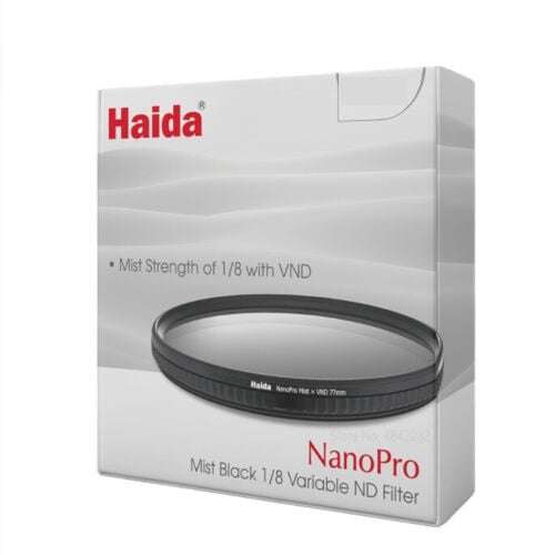 HAIDA NanoPro Mist Black Variable ND Filter 1/8 For FUJINON XF 16-80mm F4 R OIS