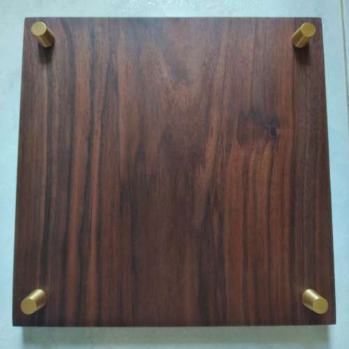 全新非洲黑胡桃木音響墊板     避震板   釘墊   釘脚   釘腳