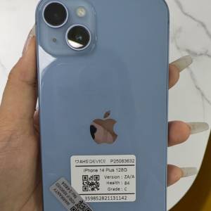 iphone 14 plus 128gb 港版雙卡