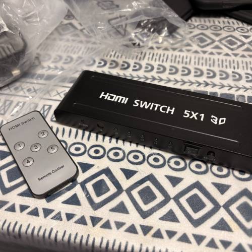 HDMI Switch 5x1 3D