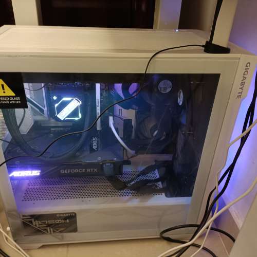 砌機13代i7 4080主機 全水冷rtx4080技嘉全家桶電競電腦 4K遊戲打機電腦13700k b760...