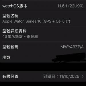 Use Apple Watch 10 46 lte ver