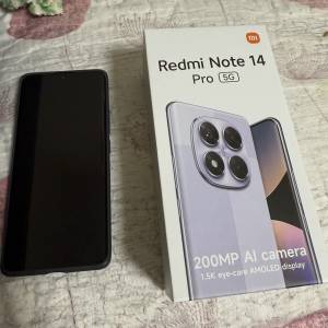 Redmi Note 14 Pro 5G 午夜黑, 12 GB + 256 GB