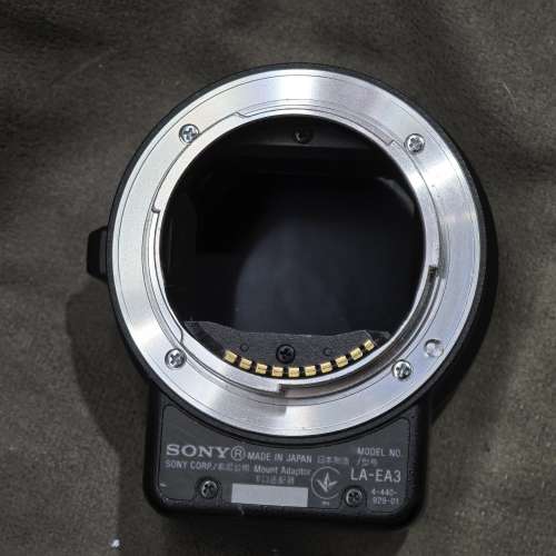 Sony LA EA3 A 鏡頭 轉 FE 自動對焦環 索尼 全畫幅 99%new 功能全正常 冇盒冇單