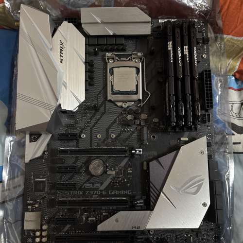 Asus Z370 + intel i7 8700k + 64gb + 550w + ryuo iii 240